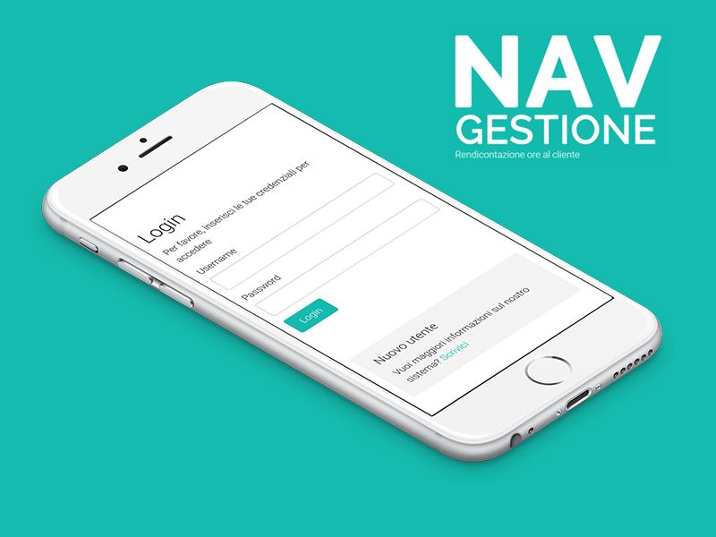 immagine: NAV App report ore al cliente