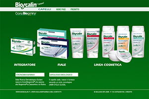 Vista prodotti web Bioscalin retard Capelli con Cronobiogenina